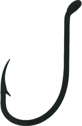 Miniatura 6 de Mustad Clásico extra fuerte forjado invertido giró hacia arriba ojo cuchillo punta pulpo/pico gancho Negro