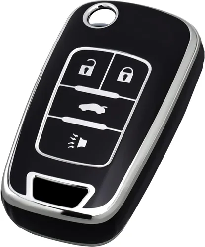 Miniatura 11 de OFFCURVE Funda para llavero con llavero Compatinle con Chevy – Funda de coche apta para Chevrolet GMC Buick Encore Terrain Malibu Camaro Cruze