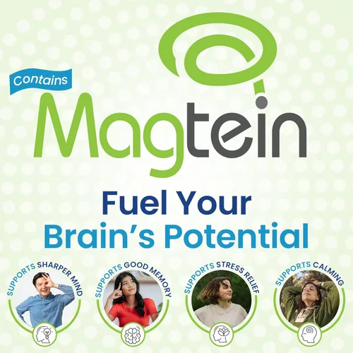 Miniatura 8 de Polvo complejo de magnesio – 8 tipos de magnesio, L-treonato (magteína), glicinato, malato y más para la salud cerebral, relajación, máxima
