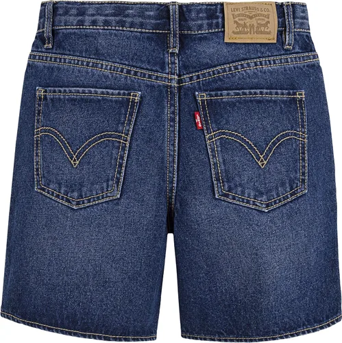 Miniatura 2 de Levi's Pantalones cortos midi de mezclilla grandes para niña
