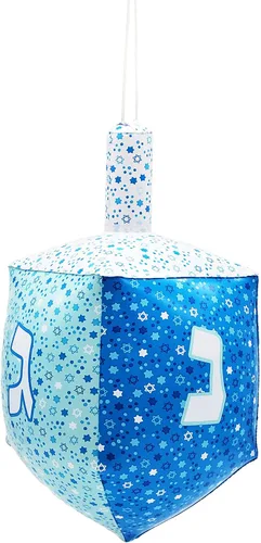 Miniatura 5 de The Dreidel Company Hanukkah Dreidel inflable, decoraciones de fiesta y eventos de Januka, 24 pulgadas de alto (paquete de 2)