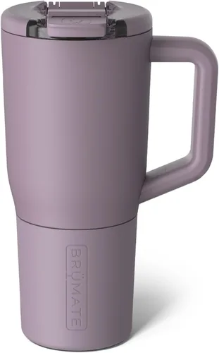 Miniatura 16 de BrüMate Müv – Taza de café térmica de 25 onzas, 100% a prueba de fugas, con asa y tapa, taza de café de acero inoxidable para viaje, taza de café