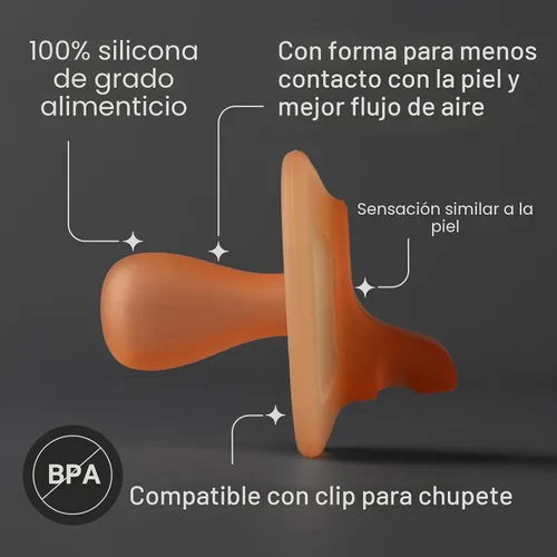 Miniatura 3 de Tommee Tippee Set de Chupetes Stay Put, Contiene 2 Chupetes StayPut Ultra-Light que Brillan en la Oscuridad y 2 Chupetes StayPut Ultra-Light, 0-6