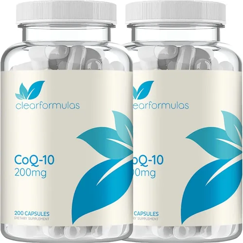 Miniatura 11 de Clear Formulas Absorción Rápida CoQ10 200mg - Coenzima Q10 200mg Potente antioxidante para la energía cardíaca y el envejecimiento - Cápsulas