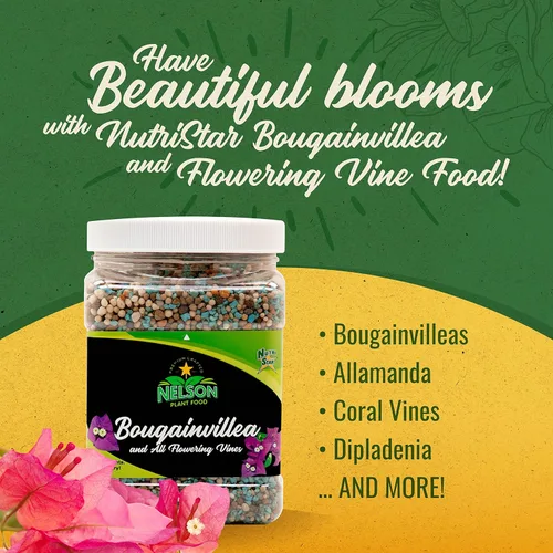 Miniatura 2 de Nelson Plant Food Para todas las vides florecientes, trompeta de buganvilla, glicina, madreselvas, fertilizante granular para interiores