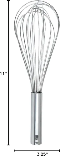 Miniatura 6 de Tovolo Batidor de Globos de Acero Inoxidable de 11 Pulgadas, Batidor de Cuchillas para Cocinar, Mezclar, Agitar, Batir y Mezclar, Apto
