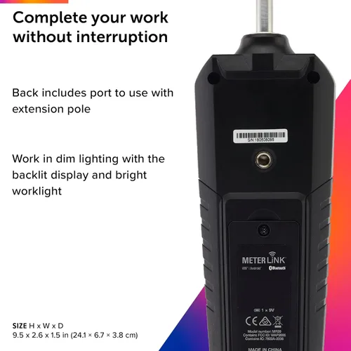 Miniatura 5 de FLIR Medidor de Humedad con Sonda Esférica MR59 y Bluetooth