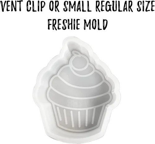 Miniatura 3 de Molde de silicona para cupcakes, postres, freshie, para panadero, mamá, lindo glaseado, crema batida, cumpleaños, 3 x 2.5 x 0.75 pulgadas