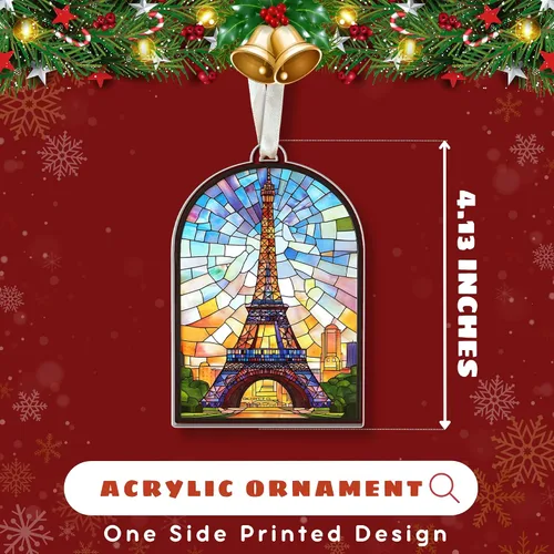 Miniatura 2 de KatAndNat Adorno de Amor ASL - Adornos de Navidad ASL 2025, Adornos de Lenguaje de Señas para Árbol - Recuerdo de Lenguaje de Señas Manual