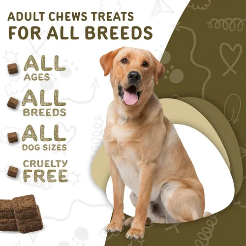 Miniatura 4 de waggedy Daily Essentials - Masticables suaves para adultos, multivitamínico para perros y partidario del sistema inmunológico, suplemento