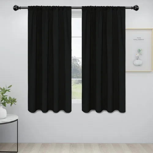 Miniatura 38 de Easy-Going - Cortinas opacas con bolsillo para varilla para el dormitorio, cortinas para ventanas que oscurecen la habitación o la sala de estar