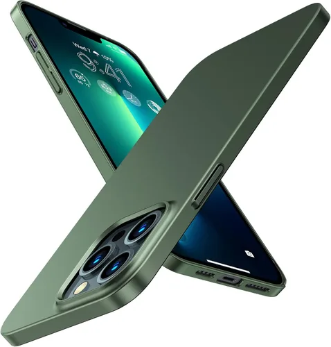 Miniatura 18 de TORRAS Ajuste Delgado funda para iPhone 12 Pro Max, funda ultrafina con agarre antideslizante y sin huellas dactilares, funda de plástico duro súper