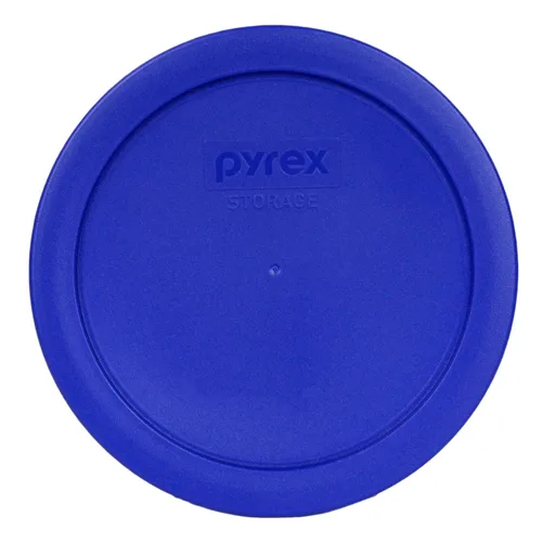 Miniatura 11 de Pyrex 7201-PC 4 tazas azul tapa de repuesto para almacenamiento de alimentos (paquete de 4) - Fabricado en Estados Unidos Azul oscuro