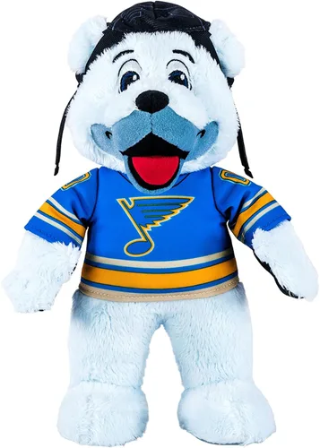 Miniatura 34 de Bleacher Creatures Anaheim Ducks Wild Wing - Figura de peluche de mascota de la NHL de 10 pulgadas (uniforme triangular verde azulado), una mascota