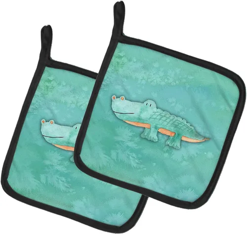 Miniatura 77 de Caroline's Treasures BB7370PTHD - Juego de soportes para ollas de herradura para cocina, resistentes al calor, almohadillas calientes para cocinar