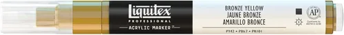Miniatura 14 de Rotuladores de pintura Liquitex Professional, de punta ancha, Verde fosforescente, 8mm Verde fluorescente