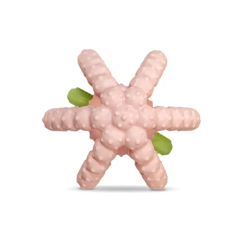 Miniatura 4 de RaZbaby Bites - Juguete de silicona para dentición para bebés, juguete sensorial con textura de moras para aliviar la dentición, forma de fruta Rosa