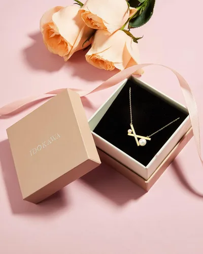 Miniatura 8 de IDOKAWA Pearl Pendant Necklace for Women, Freshwater Cultured White Pearl, Sterling Silver, Adjustable Length, Minimalist Jewelry Gift for Girls