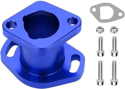 Tubos de admisión de entrada de rendimiento de carreras CNC de aluminio con junta y tornillo para VM22 26mm Predator 196cc 212ccc CT200U Honda GX160