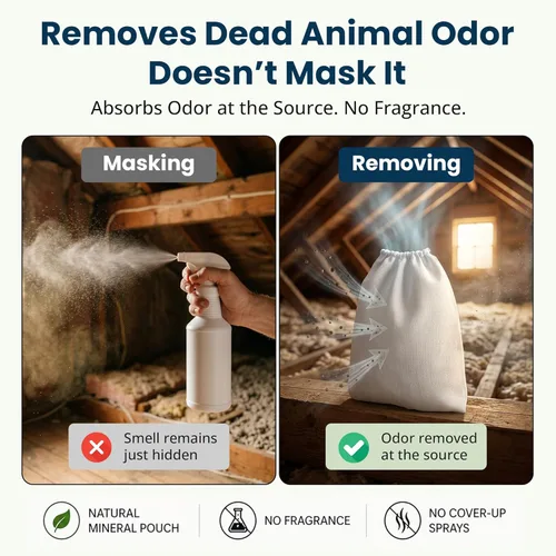 Miniatura 2 de SMELLEZE Eliminador de olores de animales muertos para una fuerte eliminación de olores, elimina el olor de roedores muertos y vida silvestre, uso