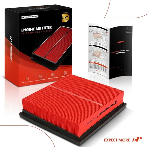 Miniatura 9 de A-Premium Filtro de aire de motor de alto rendimiento, pre-engrasado, compatible con Jeep, Toyota, Lexus y Dodge - Grand Cherokee 2011-2021, Camry