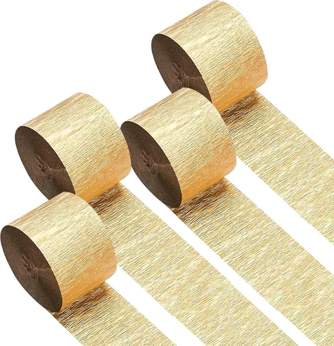 Miniatura 28 de 12 rollos de serpentinas de arcoíris únicos, paquete de 12 rollos de papel crepé arcoíris únicos de 984 pies para decoraciones de fiestas, Multicolor