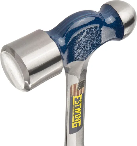 Miniatura 3 de ESTWING Martillo de Bola Peen - Herramienta de metalurgia de 24 oz con construcción de acero forjado y empuñadura de reducción de impactos - E3-24BP