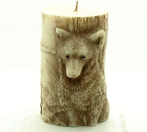 Miniatura 3 de GreatMold - Moldes de silicona para velas de oso 3D, moldes de jabón, moldes de resina de silicona, moldes de yeso para aromaterapia