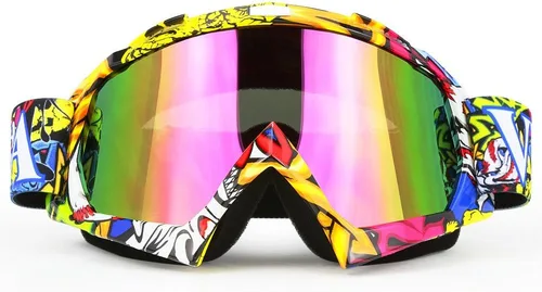 Miniatura 19 de JAMIEWIN - Gafas de motocross ATV para bicicleta de tierra, motocicleta, UTV MX OTG, gafas para carretera fuera de pista, lentes transparentes anti