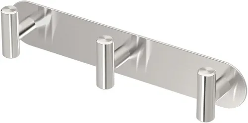 Miniatura 11 de Gatco 1292B Latitude II - Gancho triple para bata de baño con 3 ganchos, gancho montado en la pared para toallas y batas de baño, 11 pulgadas