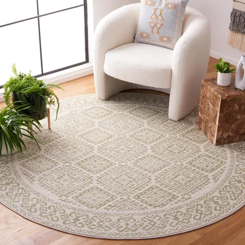 Miniatura 191 de Safavieh - Alfombra decorativa de la colección Tulum, modelo TUL264F, estilo marroquí, bohemio y desgastado, no suelta pelusa, para sala, vestíbulo