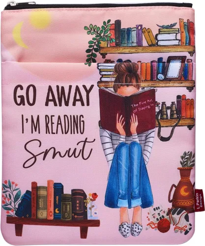Funda de libro para los amantes de los libros, protector de libros, fundas de libro para libros de tapa blanda, tela lavable, fundas de libro con