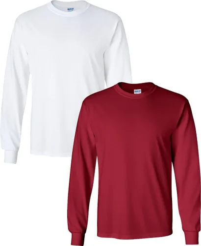 Miniatura 158 de Gildan - Camiseta de manga larga de algodón ultra estilo G2400 para adultos, paquete múltiple