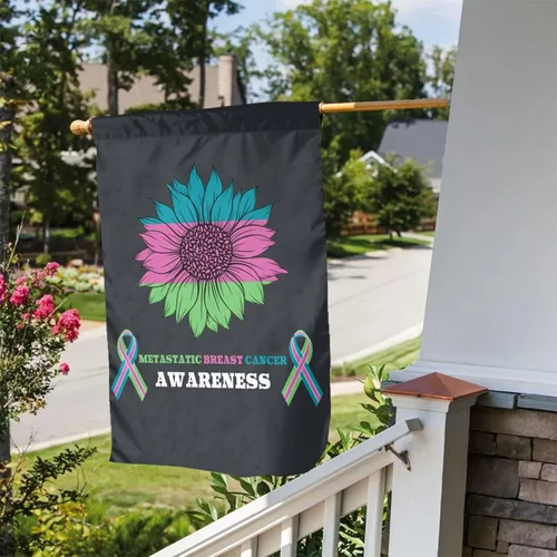 Miniatura 18 de Bandera de jardín de concientización sobre la enfermedad de Alzheimer de 12 x 18 pulgadas, cartel vertical de doble cara para decoración del hogar