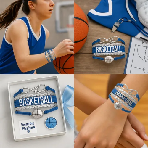 Miniatura 59 de Infinity Collection - Pulsera de baloncesto de regalo para equipos y jugadores