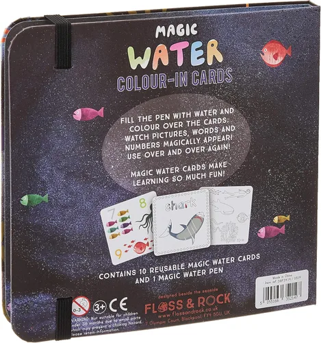 Miniatura 2 de Floss & Rock Kit de bolígrafo y tarjetas de agua para mascotas (Dinosaurio)