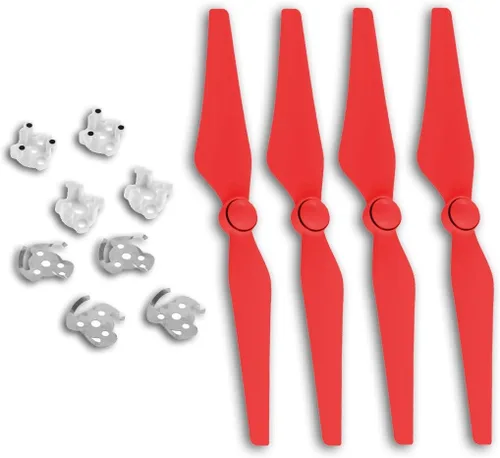 Miniatura 2 de SSE 9450S Accesorios de hélices de liberación rápida + placa de montaje de hélice para DJI Phantom 4 Quadcopters (gris)