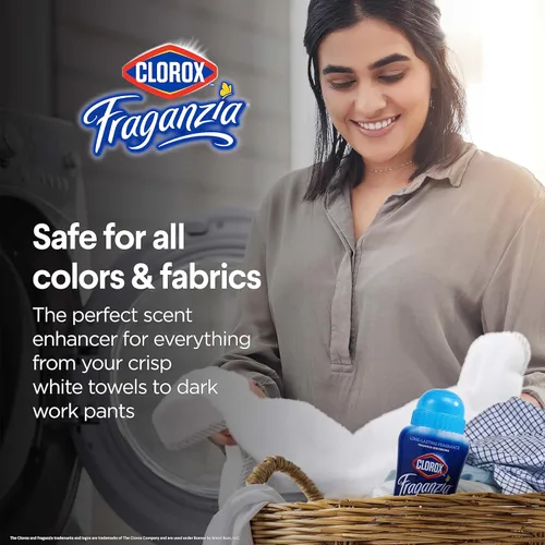 Miniatura 4 de Clorox Fraganzia - Cristales potenciadores de aroma para lavandería en aroma a lino - Perlas perfumadas para lavado para ropa y sábanas frescas