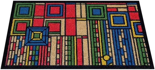 Miniatura 3 de Felpudo con diseño de formas Saguaro de Frank Lloyd Wright