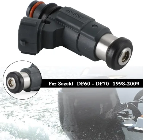 Miniatura 4 de 1 inyectores de combustible aptos para Suzuki DF60 - DF70 1998-2009, inyector de combustible reemplaza a 15710-66D00, CDH-166