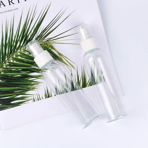 Miniatura 7 de TRENDBOX Paquete de 6 botellas vacías de plástico transparente de niebla fina (paquete de 0.2 – 4.1 fl oz)