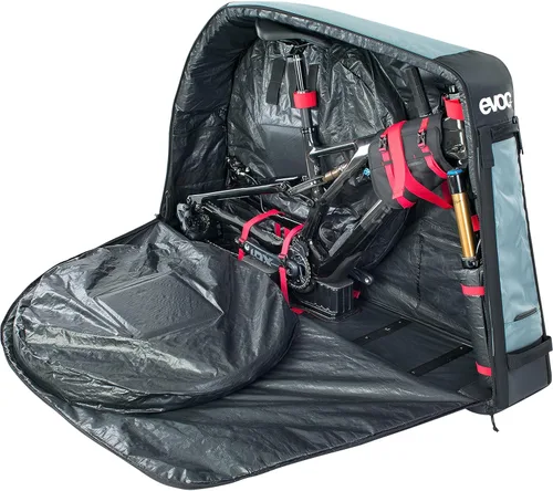 Miniatura 5 de Bolso de Transporte para Bicicleta EVOC - Funda Ligera para Bicicleta, Compartimento Separado para Ruedas, Estabilización de Montaje en Horquilla
