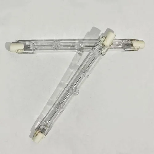 Miniatura 3 de 2 bombillas halógenas R7S 120V T3 78MM regulables 100 W tipo J base R7S blanco cálido 2700 K doble extremo halógeno para trabajo, luces de paisaje