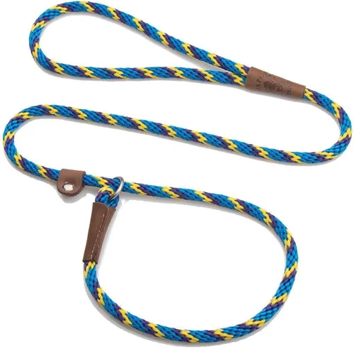 Miniatura 23 de Mendota - Correa deslizante para mascotas, combo de correa y collar para perro, fabricado en los Estados Unidos, amatista, 1/2 pulgadas x 4 pies