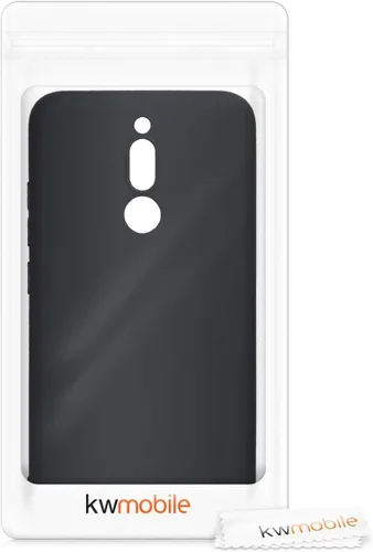 Miniatura 7 de kwmobile Funda compatible con Xiaomi Redmi 8 - Funda protectora delgada para teléfono TPU - Acabado mate suave - Negro mate