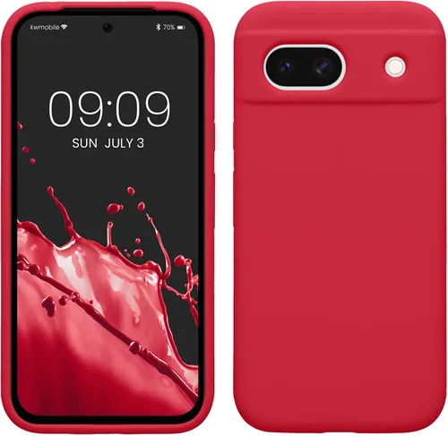 Miniatura 309 de kwmobile Funda Compatible con Google Pixel 6 Pro - Funda de Teléfono de Silicona TPU con Acabado Suave - Azul Caribe