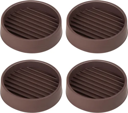 Miniatura 10 de Almohadillas de Goma para Muebles, Copas de Ruedas para Muebles, Topes Antideslizantes para Cama, Protectores de Suelo con Agarre, Almohadillas