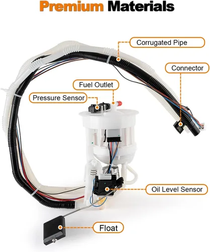 Miniatura 3 de Conjunto de Bomba de Combustible Compatible con 2003-2005 Mercedes-Benz E320 2006-2009 E350 E500 CLS500 CLS550 W211 Izquierda y Derecha 3.2L 3.5L