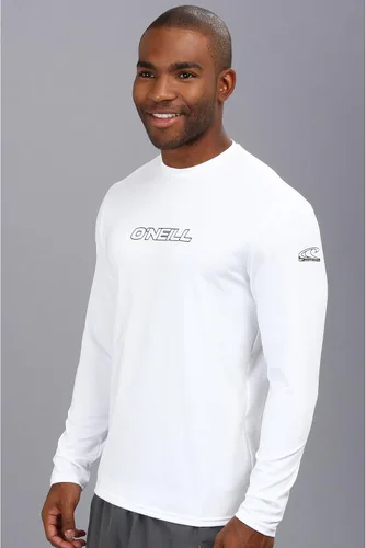 Miniatura 2 de O'Neill Camisetas de protección solar O'Neill Basic Skins UPF 50+ Camiseta de manga larga para hombre Blanco
