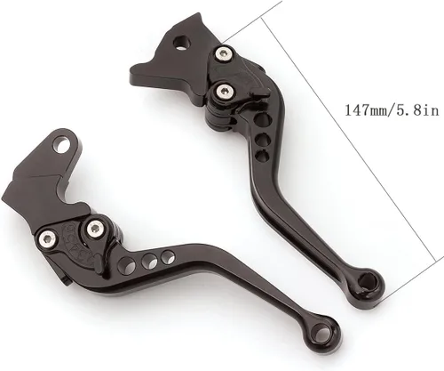 Miniatura 6 de PROCNC Palancas de embrague de freno corto para YAMAHA YZ125 1994-1995 WR250 1994 1995 1995 1996 YZ250 1994-1995 XTZ 660 1996